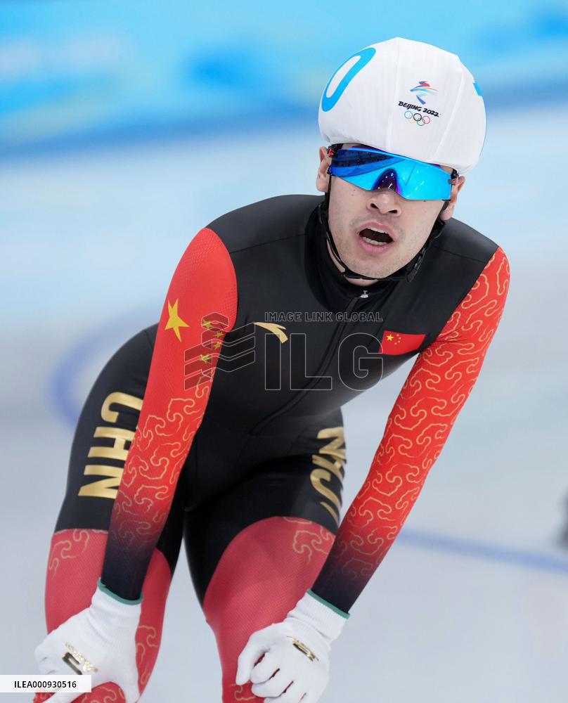 (BEIJING2022)CHINA-BEIJING-OLYMPIC WINTER GAMES-SPEED SKATING-MEN'S MASS START (CN)