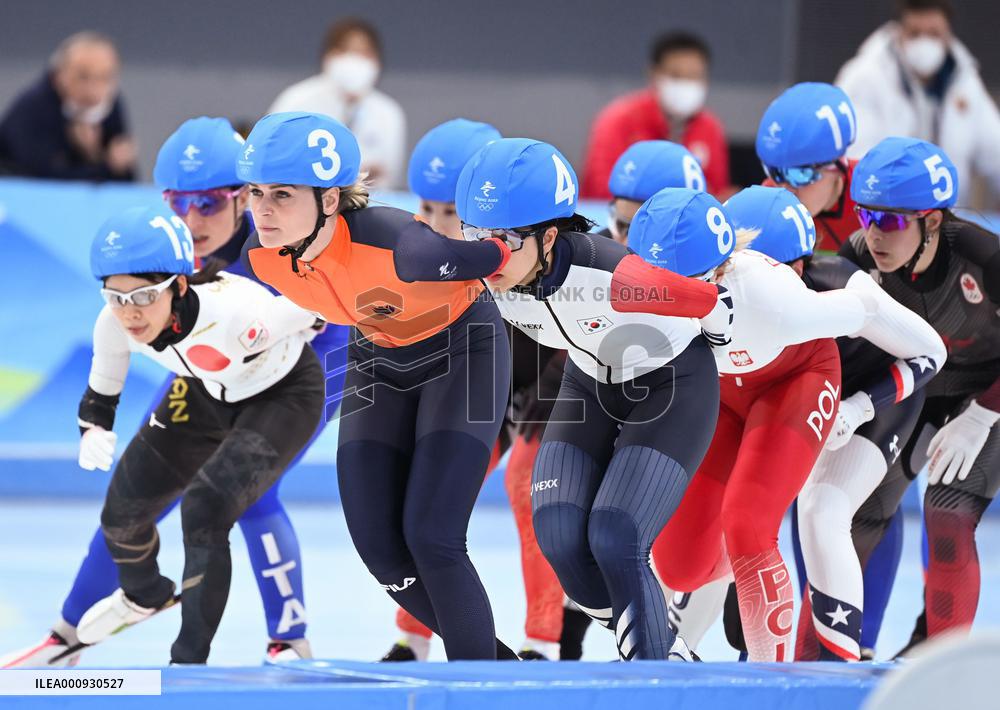 (BEIJING2022)CHINA-BEIJING-OLYMPIC WINTER GAMES-SPEED SKATING-WOMEN'S MASS START-SEMIFINAL (CN)