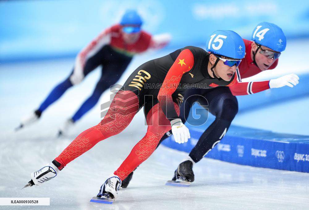 (XHTP)(BEIJING2022)CHINA-BEIJING-OLYMPIC WINTER GAMES-SPEED SKATING-MEN'S MASS START (CN)
