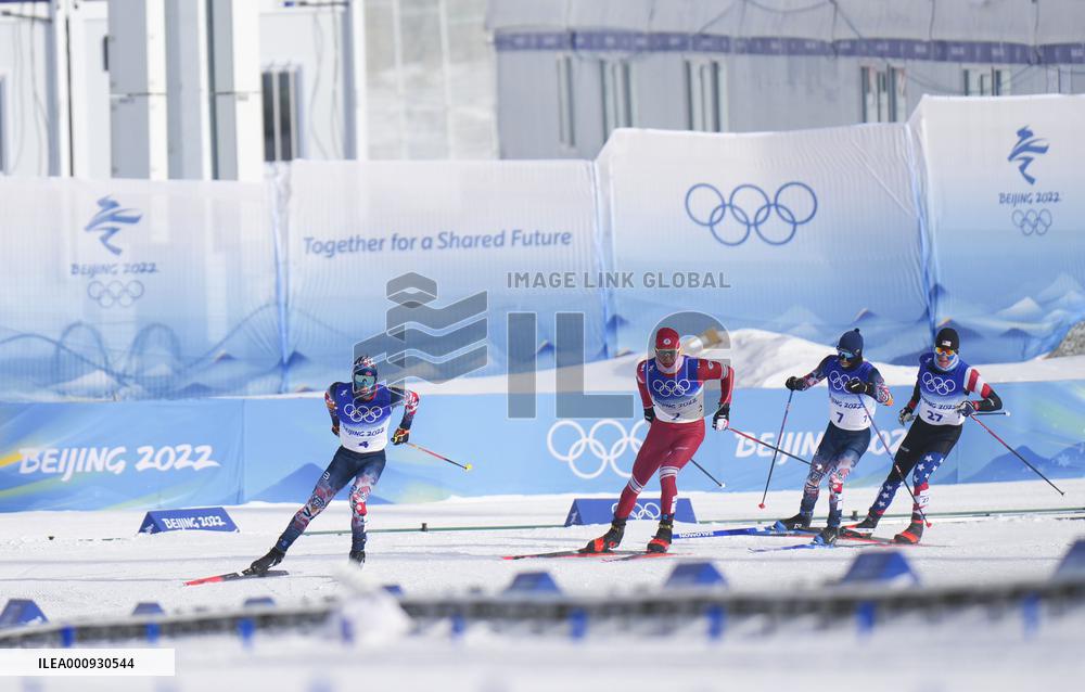 (BEIJING2022)CHINA-ZHANGJIAKOU-OLYMPIC WINTER GAMES-CROSS-COUNTRY SKIING-MEN'S 50KM MASS START FREE (CN)