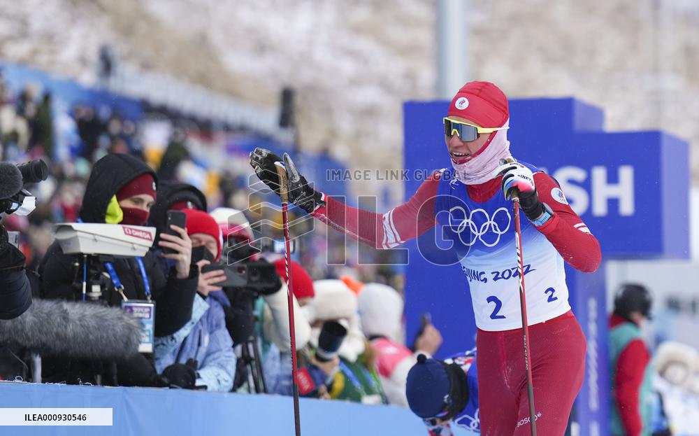 (XHTP)(BEIJING2022)CHINA-ZHANGJIAKOU-OLYMPIC WINTER GAMES-CROSS-COUNTRY SKIING-MEN'S 50KM MASS START FREE (CN)