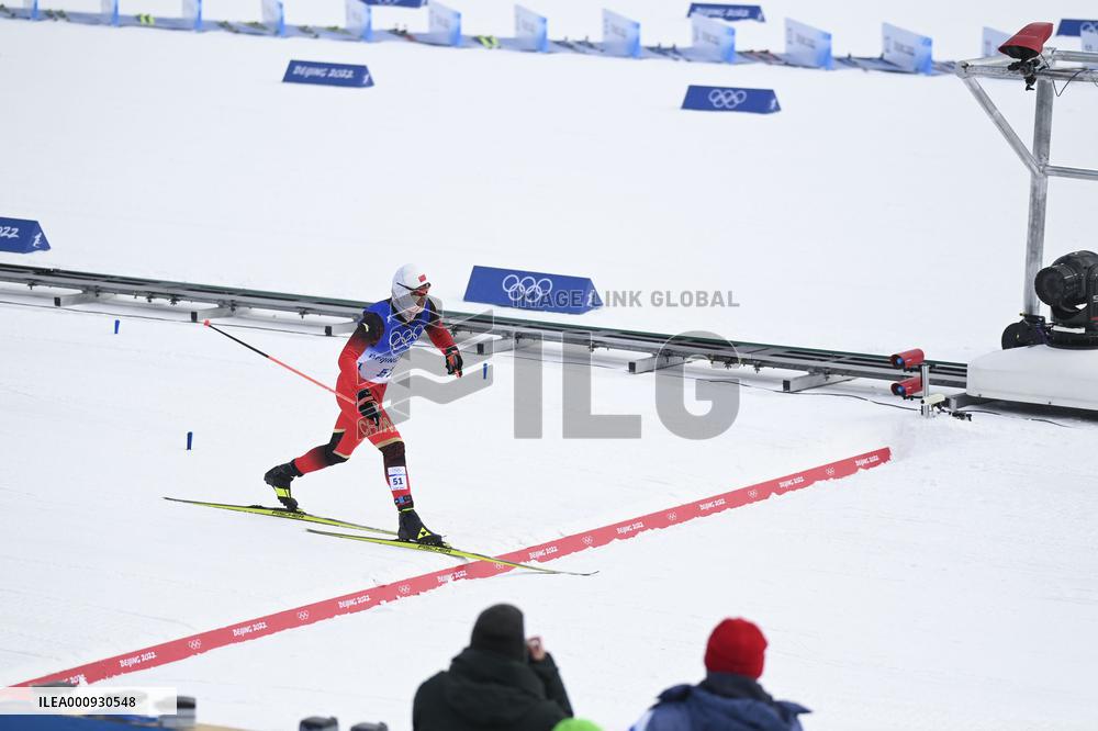 (BEIJING2022)CHINA-ZHANGJIAKOU-OLYMPIC WINTER GAMES-CROSS-COUNTRY SKIING-MEN'S 50KM MASS START FREE (CN)