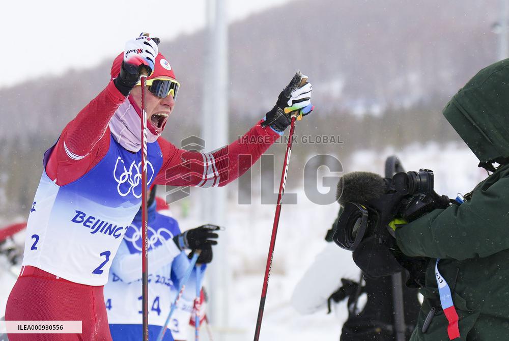 (XHTP)(BEIJING2022)CHINA-ZHANGJIAKOU-OLYMPIC WINTER GAMES-CROSS-COUNTRY SKIING-MEN'S 50KM MASS START FREE (CN)