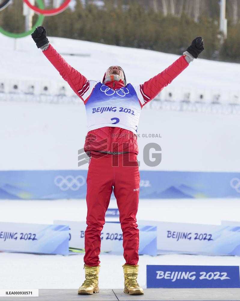 (XHTP)(BEIJING2022)CHINA-ZHANGJIAKOU-OLYMPIC WINTER GAMES-CROSS-COUNTRY SKIING-MEN'S 50KM MASS START FREE (CN)