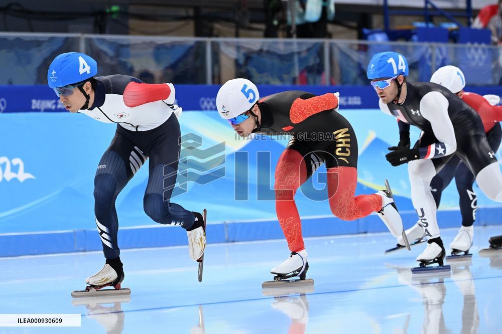 (BEIJING2022)CHINA-BEIJING-OLYMPIC WINTER GAMES-SPEED SKATING-MEN'S MASS START (CN)