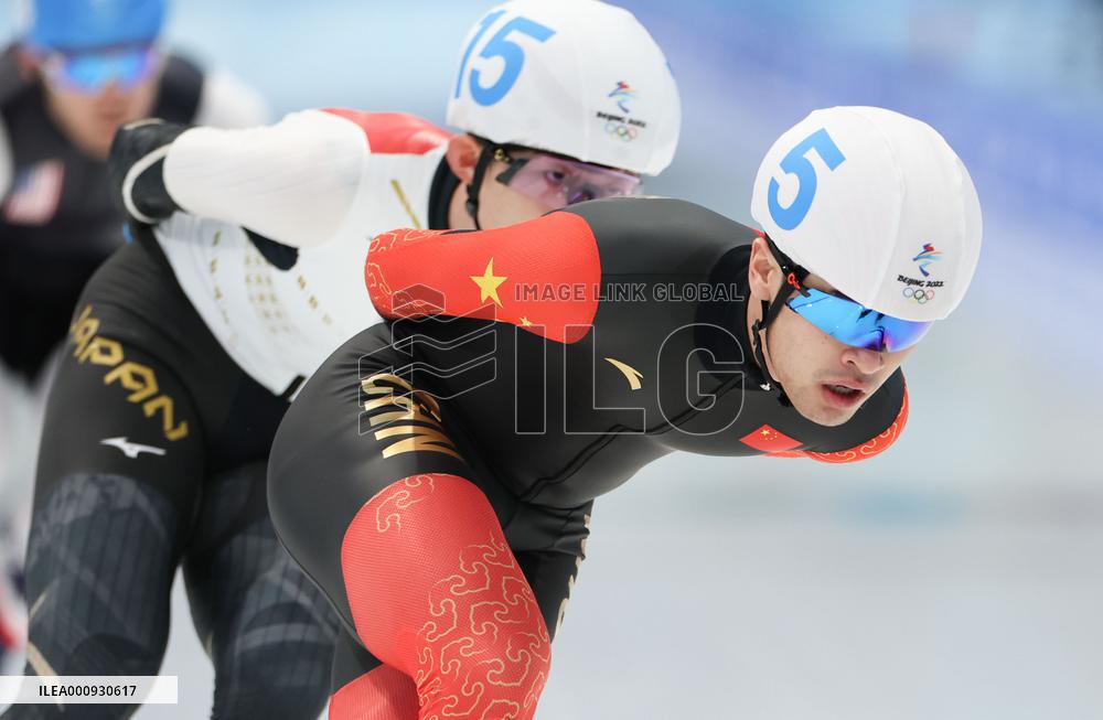 (BEIJING2022)CHINA-BEIJING-OLYMPIC WINTER GAMES-SPEED SKATING-MEN'S MASS START (CN)