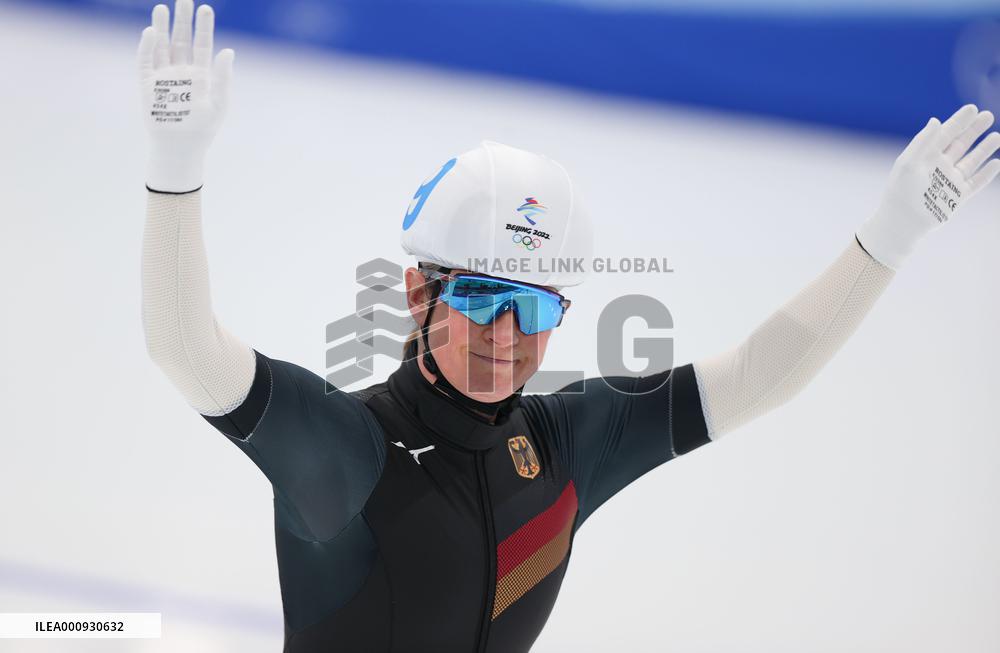 (BEIJING2022)CHINA-BEIJING-OLYMPIC WINTER GAMES-SPEED SKATING-WOMEN'S MASS START (CN)