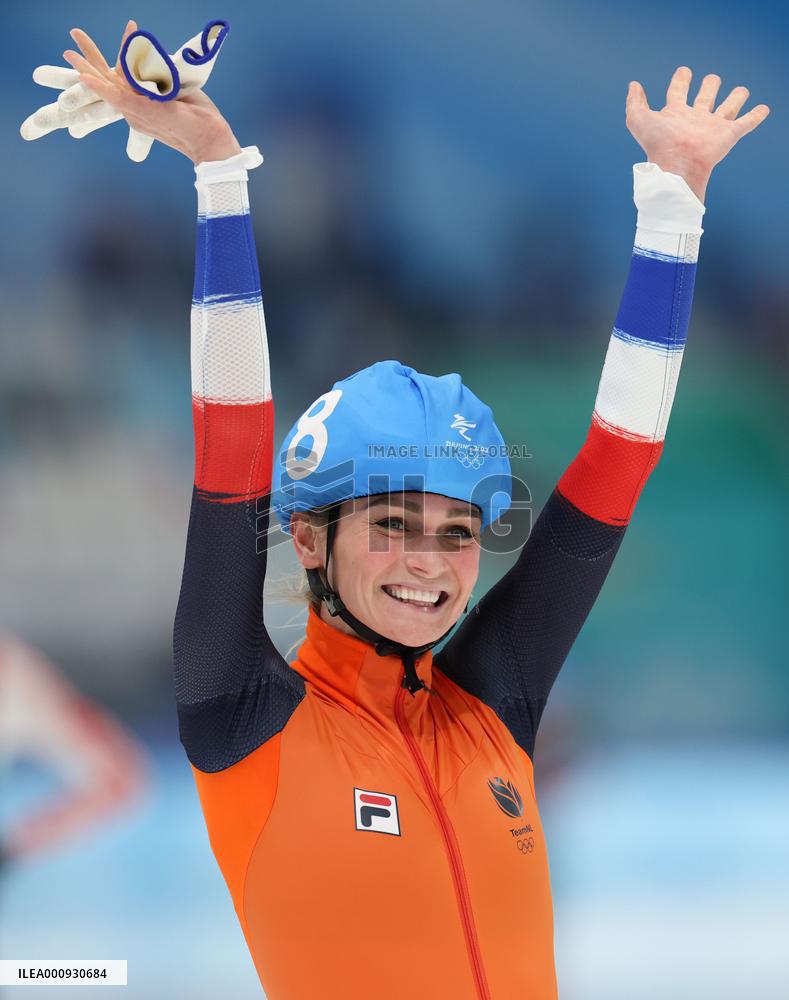 (BEIJING2022)CHINA-BEIJING-OLYMPIC WINTER GAMES-SPEED SKATING-WOMEN'S MASS START (CN)