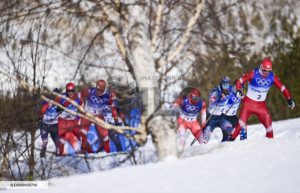 (BEIJING2022)CHINA-ZHANGJIAKOU-OLYMPIC WINTER GAMES-CROSS-COUNTRY SKIING-MEN'S 50KM MASS START FREE (CN)