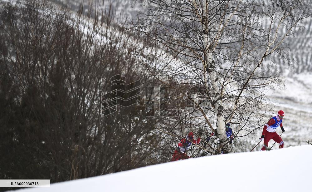 (BEIJING2022)CHINA-ZHANGJIAKOU-OLYMPIC WINTER GAMES-CROSS-COUNTRY SKIING-MEN'S 50KM MASS START FREE (CN)