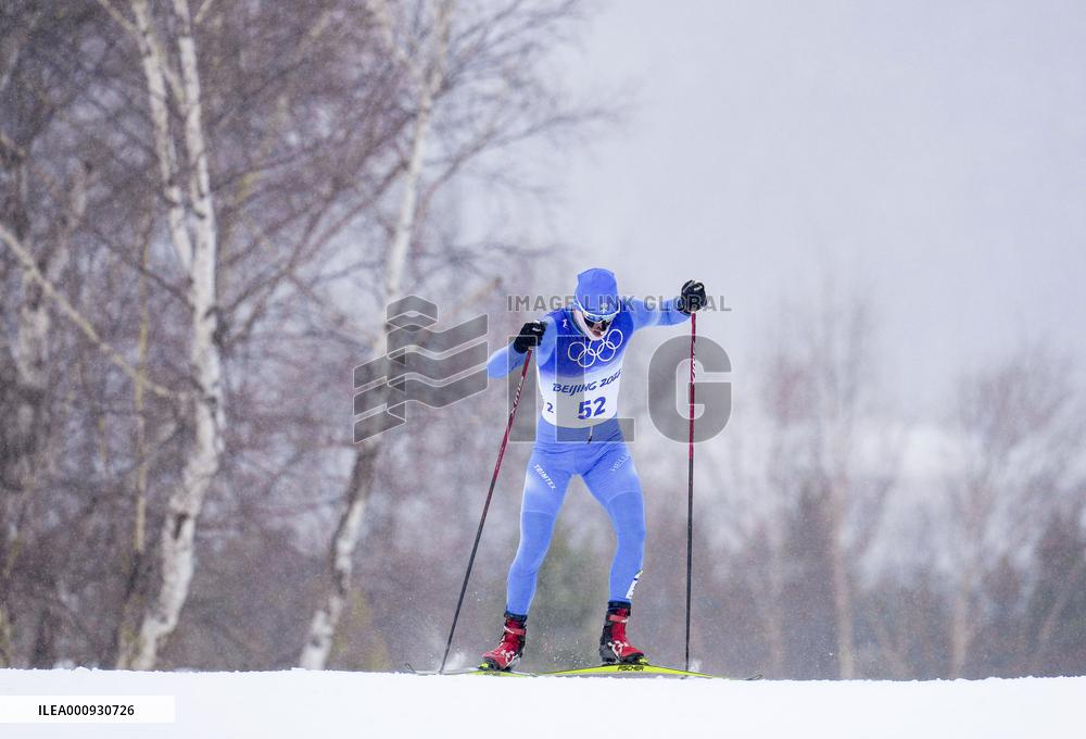 (BEIJING2022)CHINA-ZHANGJIAKOU-OLYMPIC WINTER GAMES-CROSS-COUNTRY SKIING-MEN'S 50KM MASS START FREE (CN)