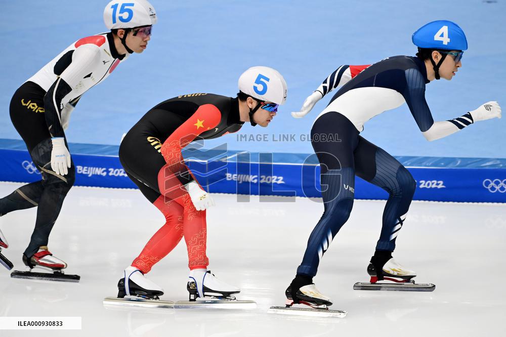 (BEIJING2022)CHINA-BEIJING-OLYMPIC WINTER GAMES-SPEED SKATING-MEN'S MASS START (CN)