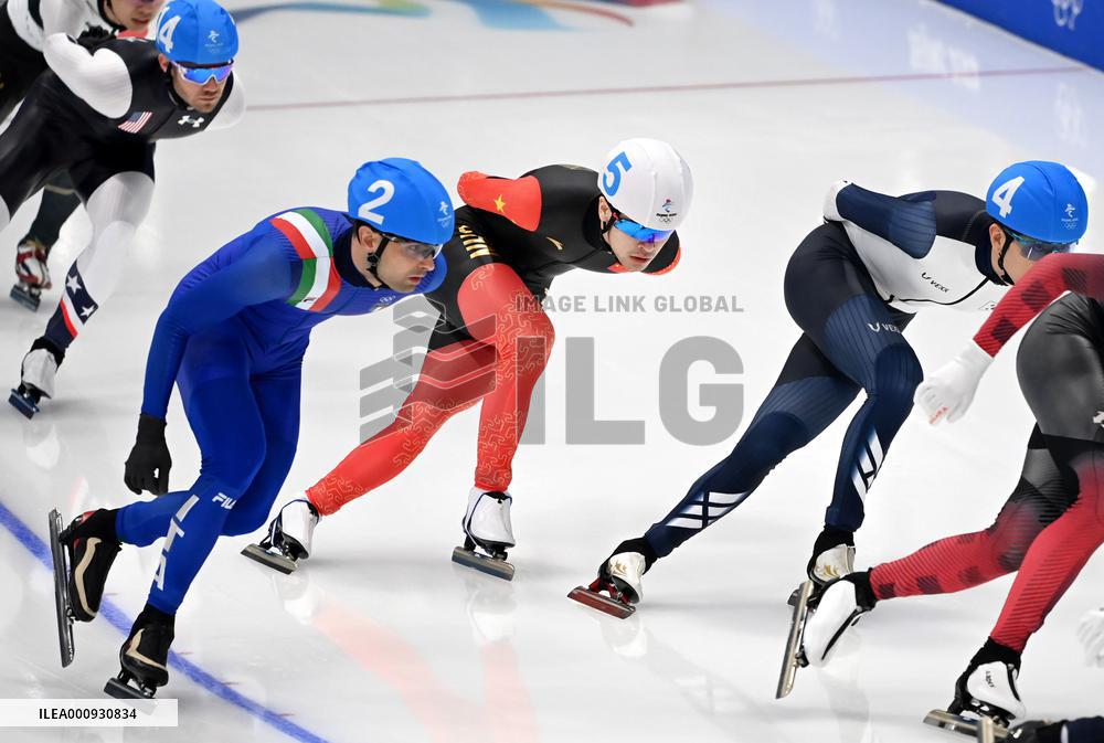 (BEIJING2022)CHINA-BEIJING-OLYMPIC WINTER GAMES-SPEED SKATING-MEN'S MASS START (CN)