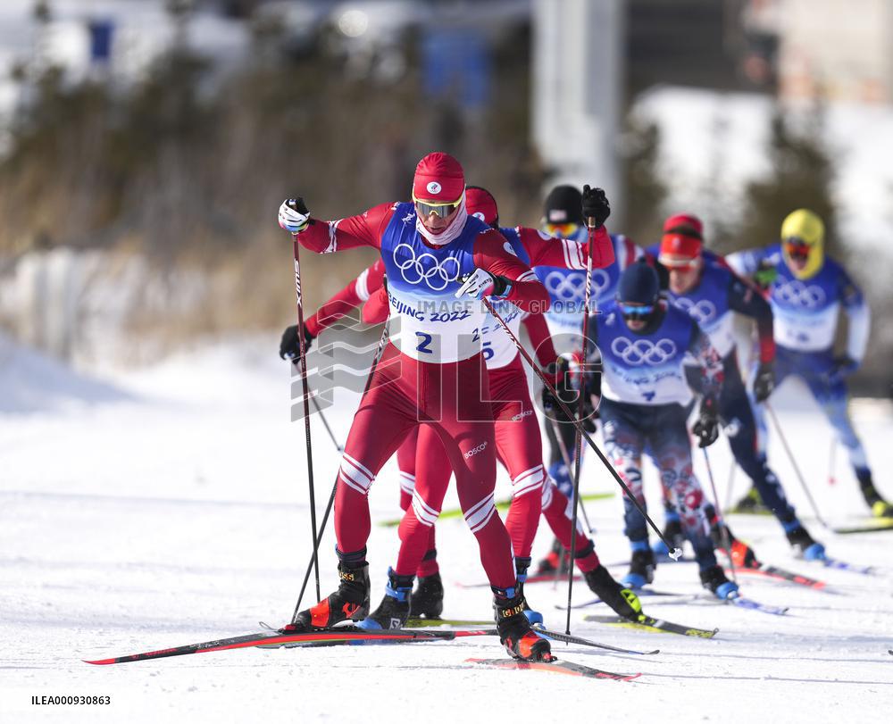 (BEIJING2022)CHINA-ZHANGJIAKOU-OLYMPIC WINTER GAMES-CROSS-COUNTRY SKIING-MEN'S 50KM MASS START FREE (CN)