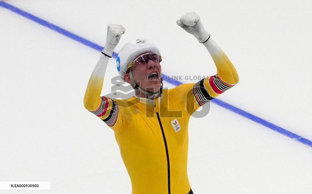 (BEIJING2022)CHINA-BEIJING-OLYMPIC WINTER GAMES-SPEED SKATING-MEN'S MASS START (CN)
