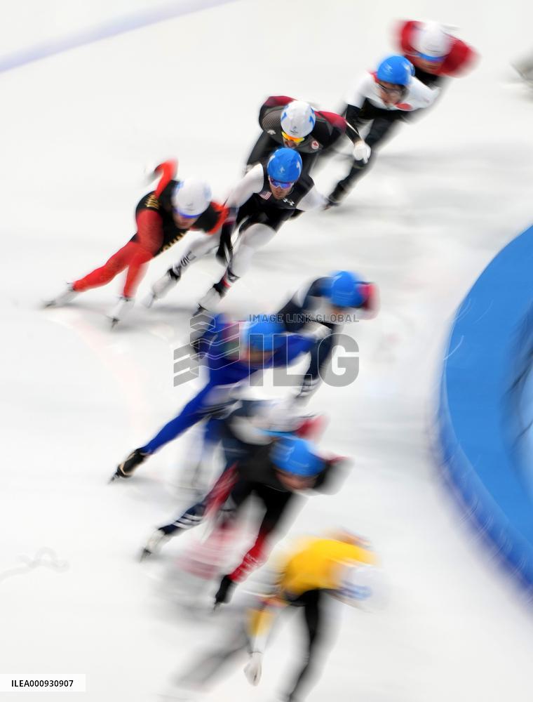 (BEIJING2022)CHINA-BEIJING-OLYMPIC WINTER GAMES-SPEED SKATING-MEN'S MASS START (CN)