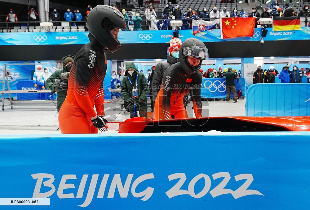 (BEIJING2022)CHINA-BEIJING-OLYMPIC WINTER GAMES-BOBSLEIGH-2-WOMEN-HEAT (CN)
