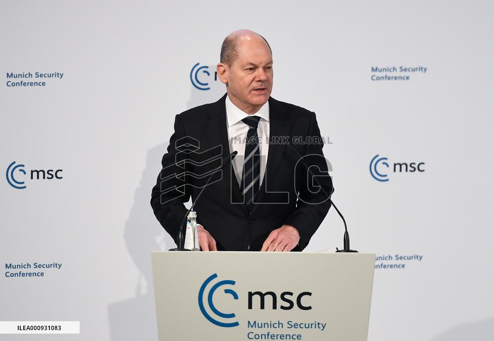 GERMANY-MUNICH-MUNICH SECURITY CONFERENCE-SCHOLZ-UKRAINIAN CRISIS