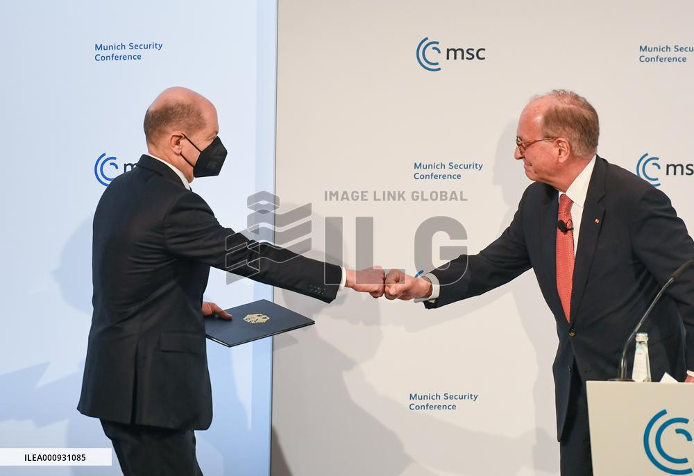 GERMANY-MUNICH-MUNICH SECURITY CONFERENCE-SCHOLZ-UKRAINIAN CRISIS