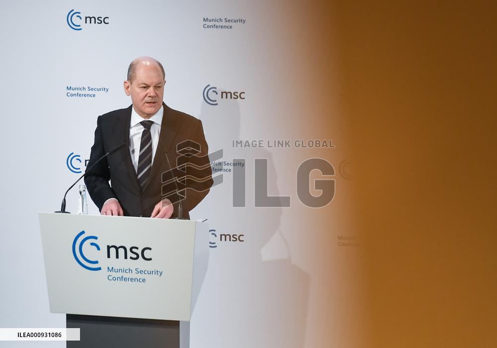 GERMANY-MUNICH-MUNICH SECURITY CONFERENCE-SCHOLZ-UKRAINIAN CRISIS