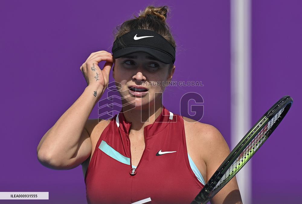 (SP)QATAR-DOHA-TENNIS-WTA QATAR OPEN