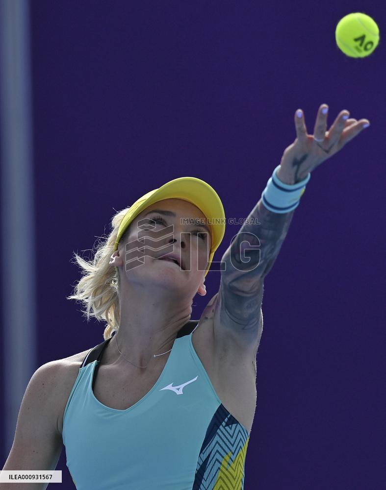 (SP)QATAR-DOHA-TENNIS-WTA QATAR OPEN