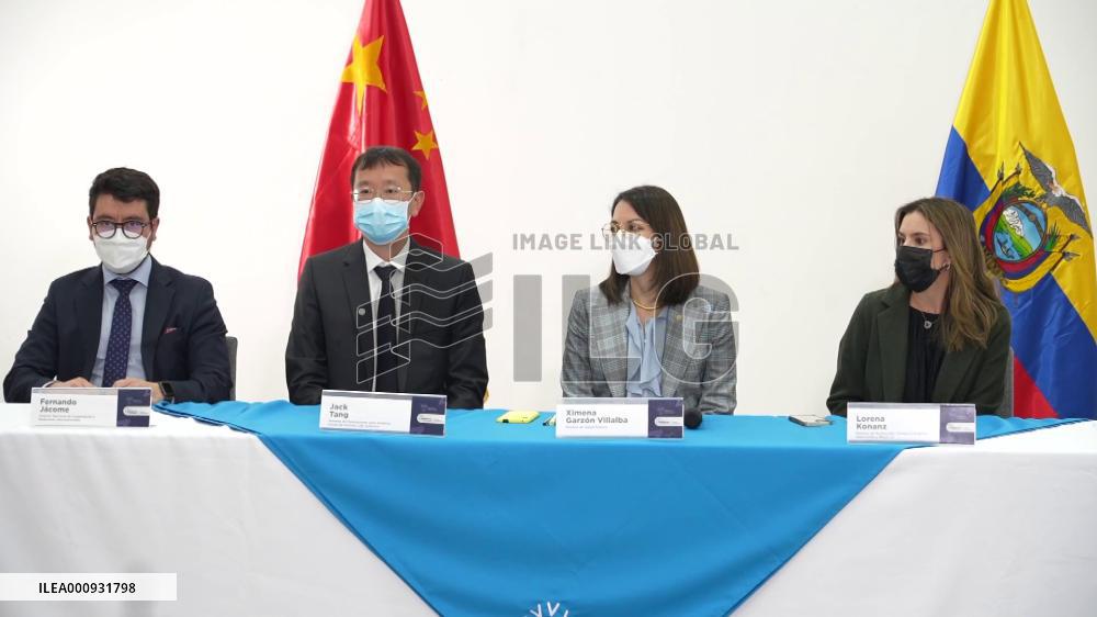 China's Sinovac to help Ecuador build vaccine plant