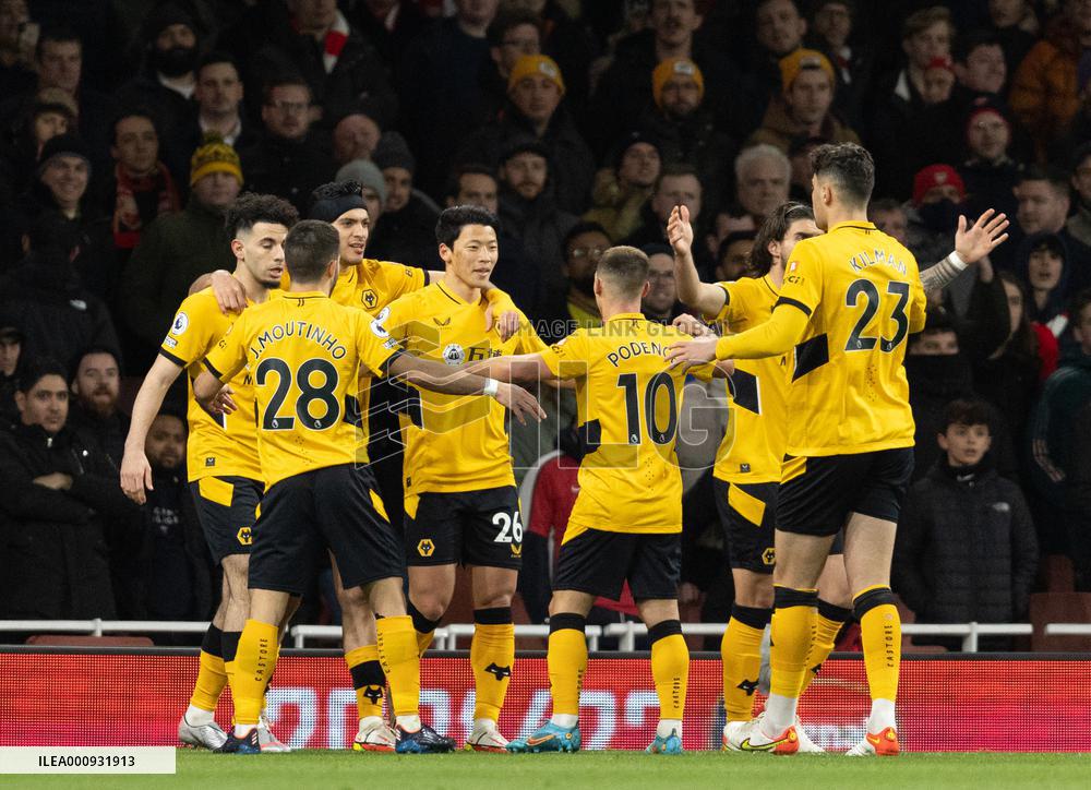 (SP)BRITAIN-LONDON-ENGLISH PREMIER LEAGUE-ARSENAL VS WOLVERHAMPTON