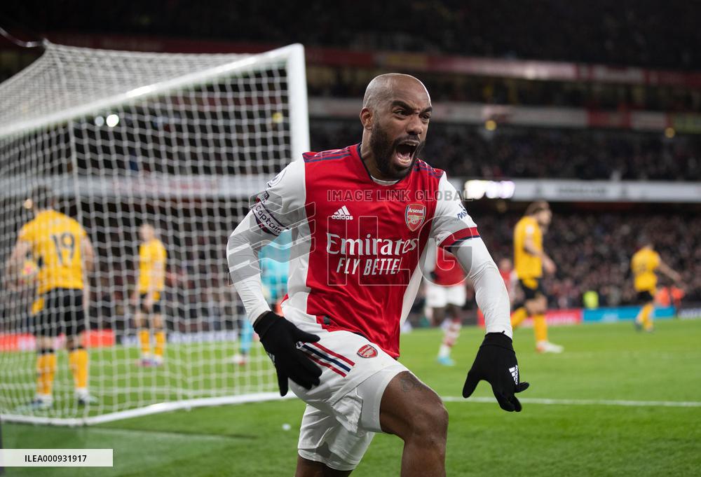 (SP)BRITAIN-LONDON-ENGLISH PREMIER LEAGUE-ARSENAL VS WOLVERHAMPTON