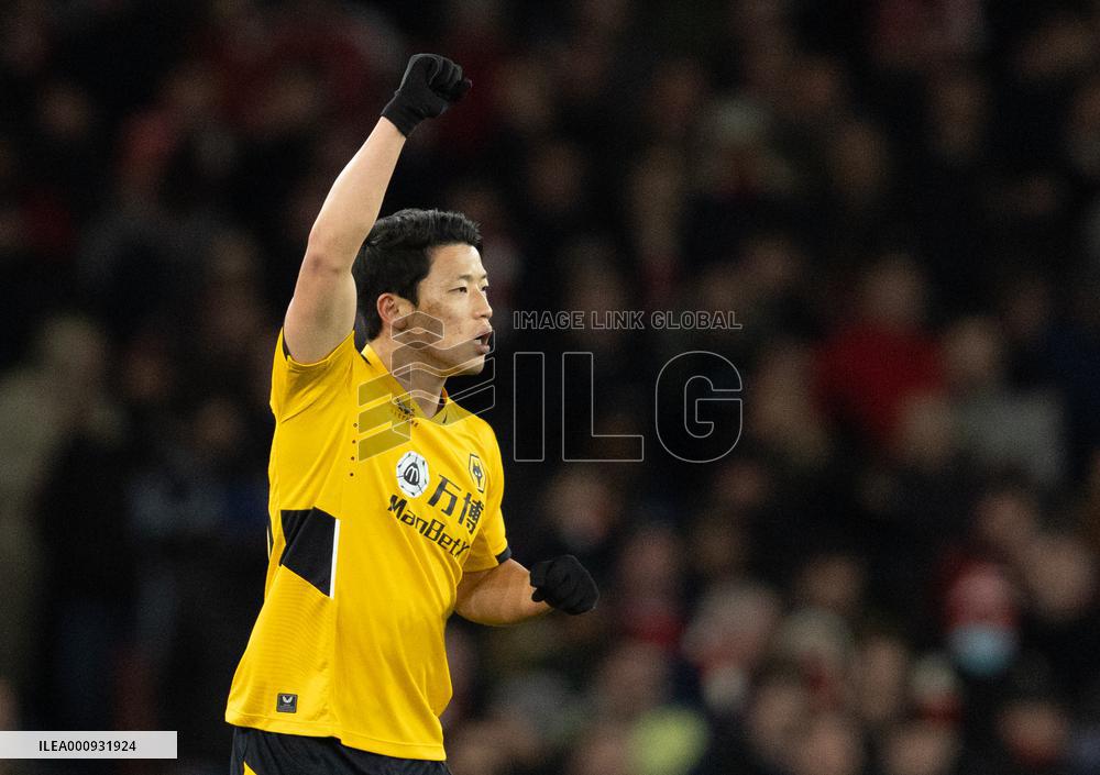 (SP)BRITAIN-LONDON-ENGLISH PREMIER LEAGUE-ARSENAL VS WOLVERHAMPTON