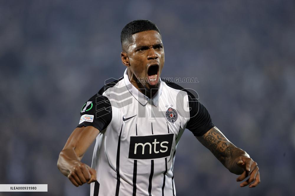 (SP)SERBIA-BELGRADE-FOOTBALL-UEFA CONFERENCE LEAGUE-PARTIZAN VS SPARTA
