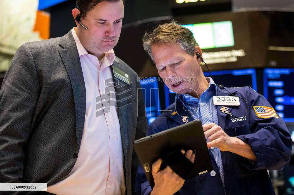 U.S.-NEW YORK-STOCK MARKET-UKRAINE TENSIONS