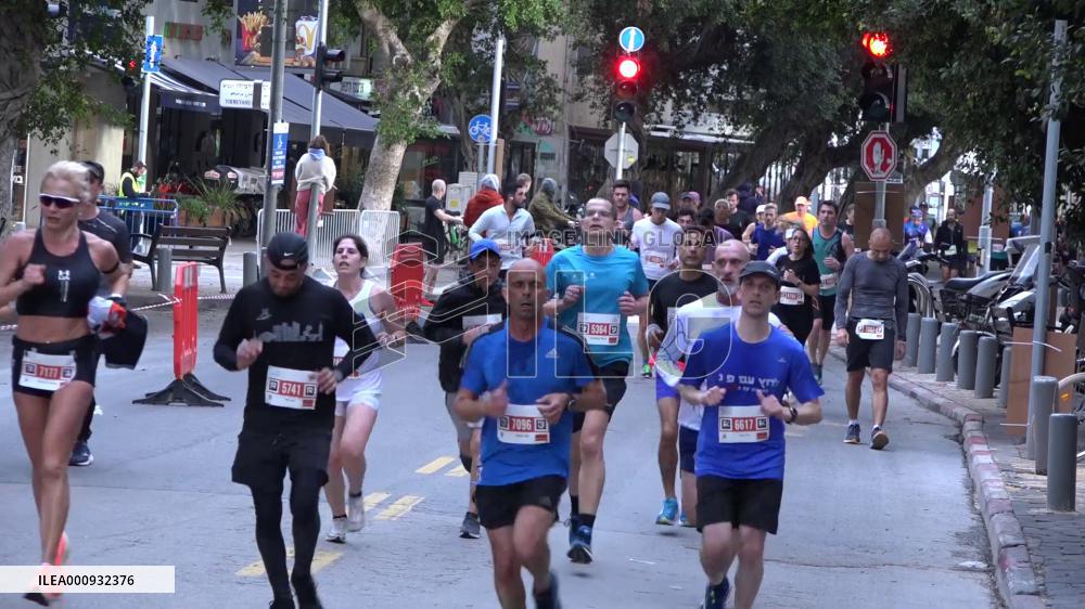 Kenya dominates Israel's Tel Aviv Marathon