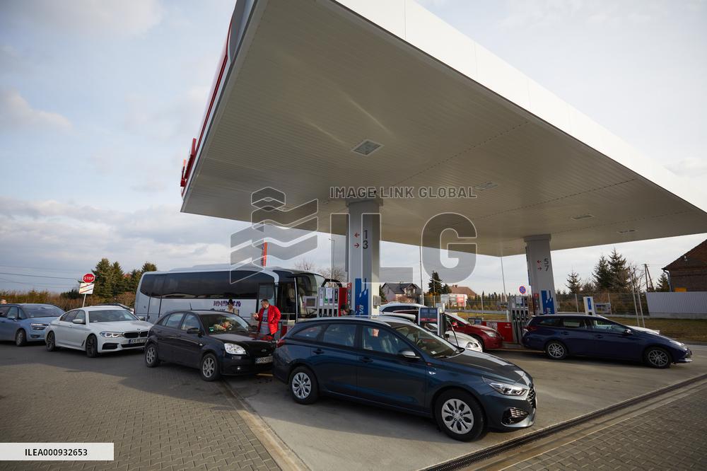 POLAND-PEOPLE LEAVING UKRAINE