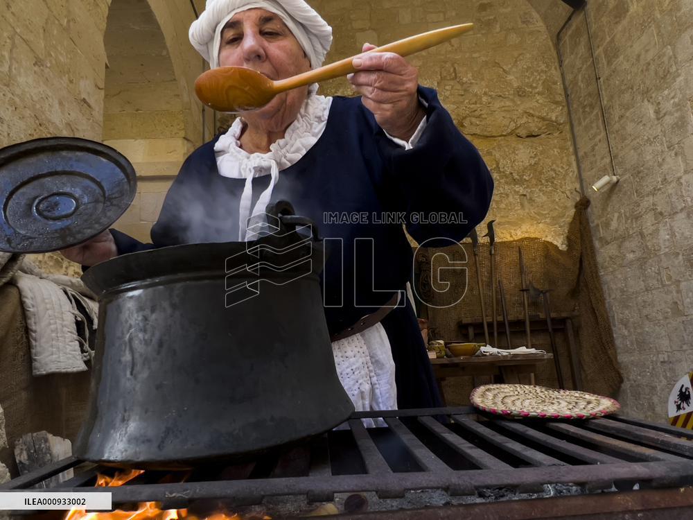 MALTA-VITTORIOSA-MIDDLE AGES-DAILY LIFE-RE-ENACTMENT