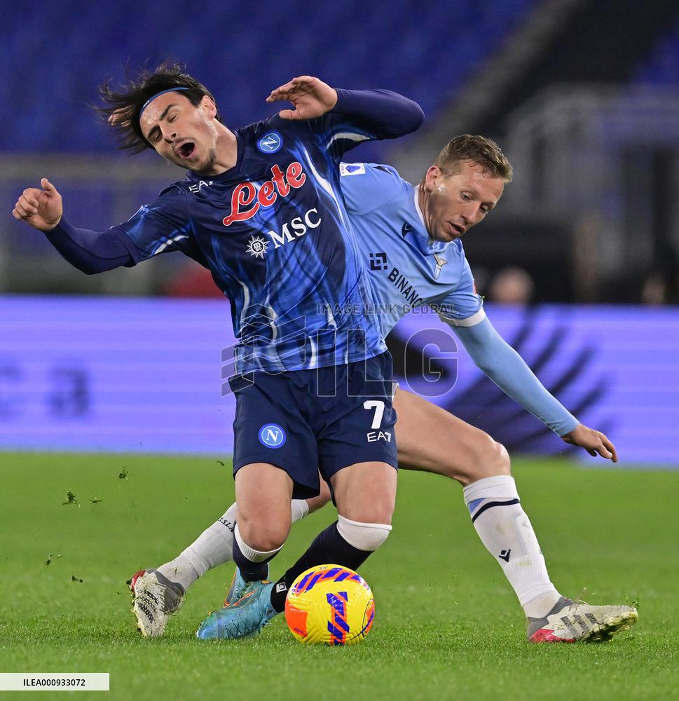 (SP)ITALY-ROME-FOOTBALL-SERIE A-LAZIO VS NAPOLI