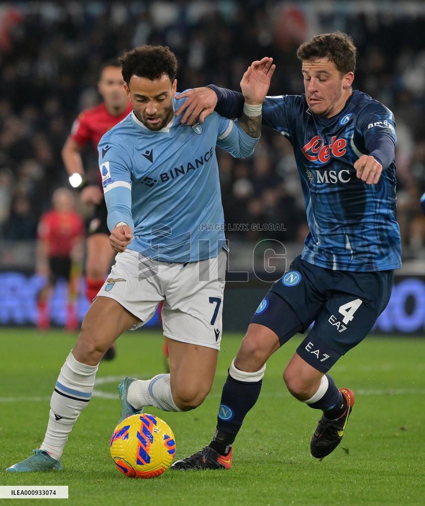 (SP)ITALY-ROME-FOOTBALL-SERIE A-LAZIO VS NAPOLI