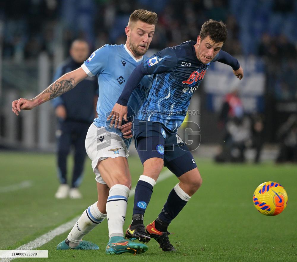 (SP)ITALY-ROME-FOOTBALL-SERIE A-LAZIO VS NAPOLI