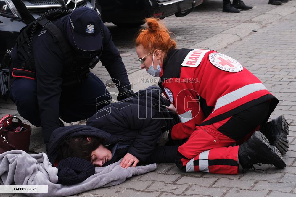 POLAND-PRZEMYSL-RAILWAY STATION
