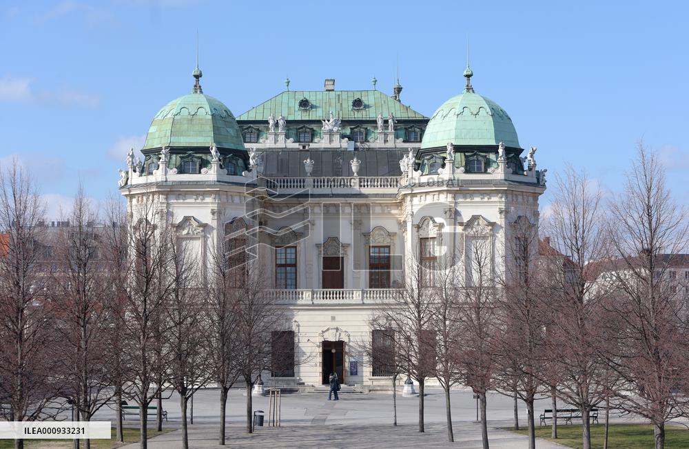 AUSTRIA-VIENNA-BELVEDERE-VIEWS