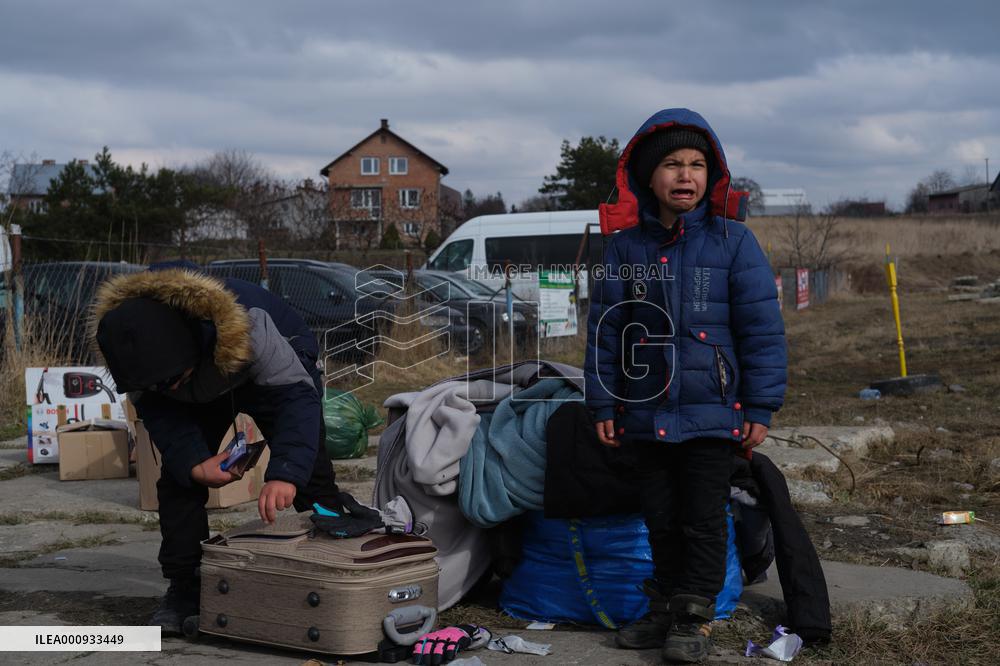 POLAND-MEDYKA-PEOPLE LEAVING UKRAINE