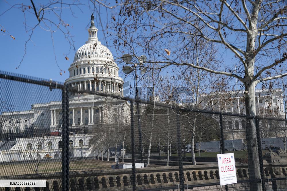U.S.-WASHIINGTON, D.C.-STATE OF THE UNION ADDRESS-FENCING