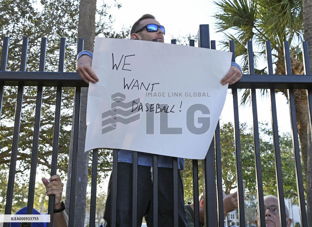 MLB cancels start of season over labor dispute