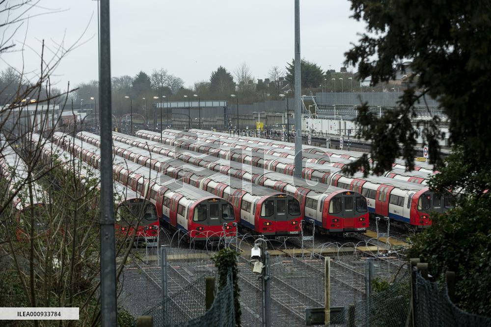 BRITAIN-LONDON-UNDERGROUND WORKERS-STRIKE