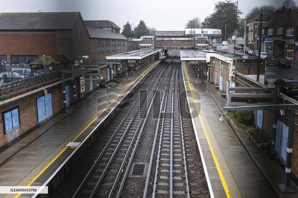 BRITAIN-LONDON-UNDERGROUND WORKERS-STRIKE