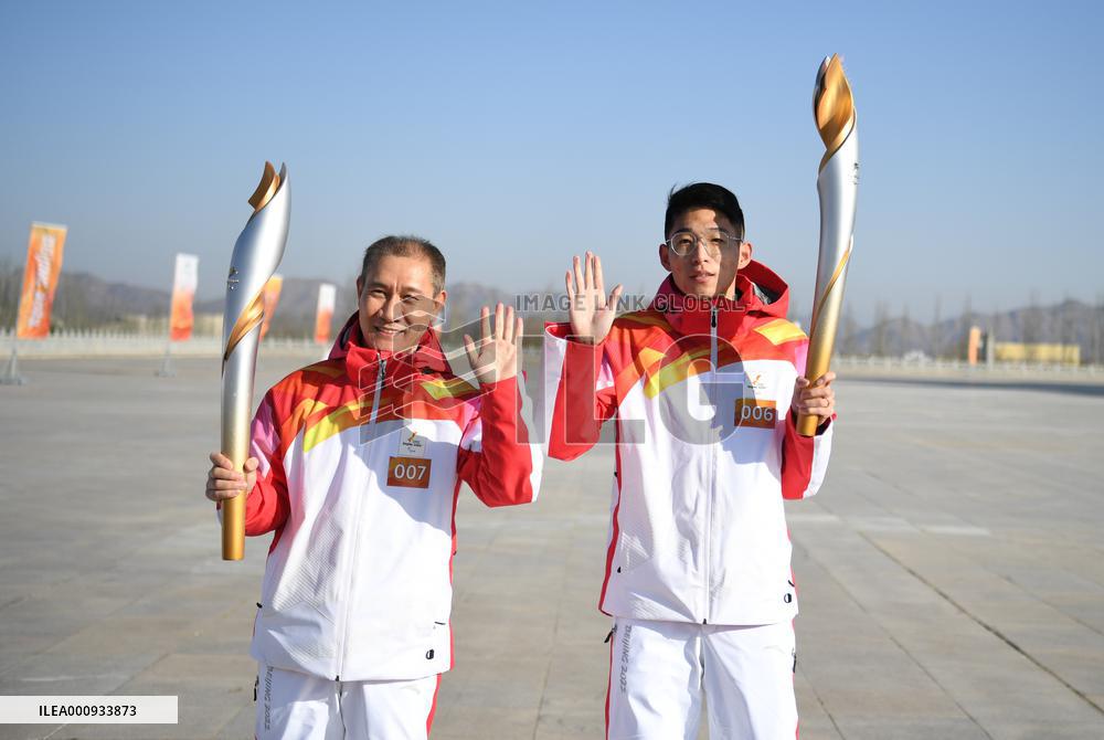 (SP)CHINA-HEBEI-ZHANGJIAKOU-BEIJING 2022 WINTER PARALYMPICS-TORCH RELAY-FLAME LIGHTING CEREMONY(CN)