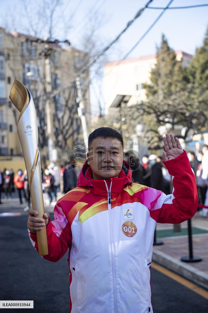 (SP)CHINA-BEIJING-BEIJING 2022 WINTER PARALYMPICS-TORCH RELAY-FLAME LIGHTING CEREMONY(CN)