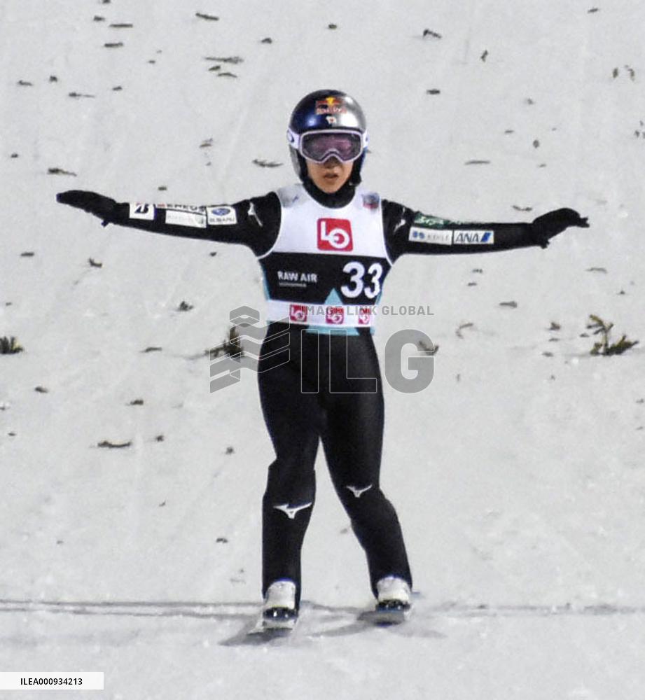 Ski jumping: Takanashi wins World Cup event