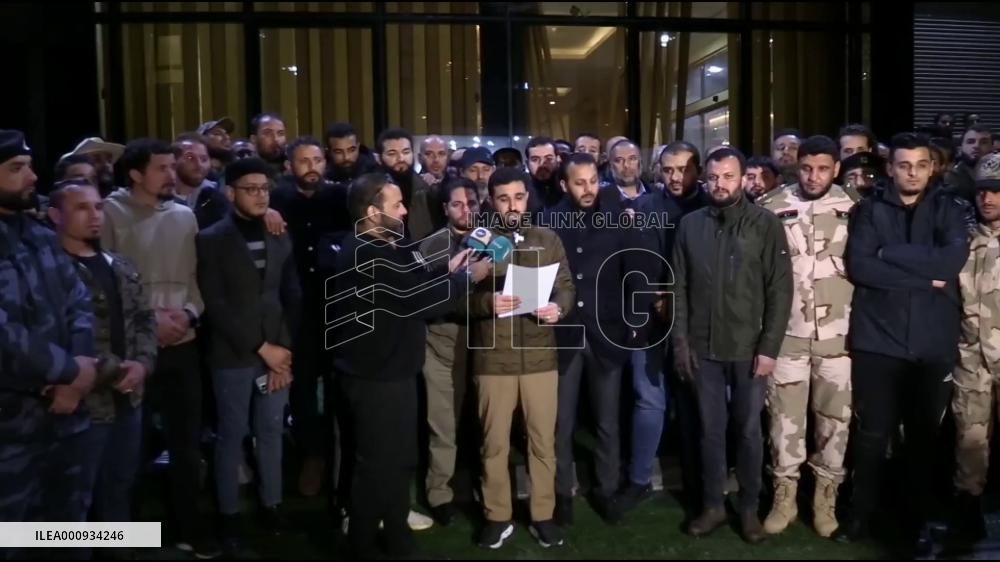 Armed factions in western Libya reject new gov't: statement