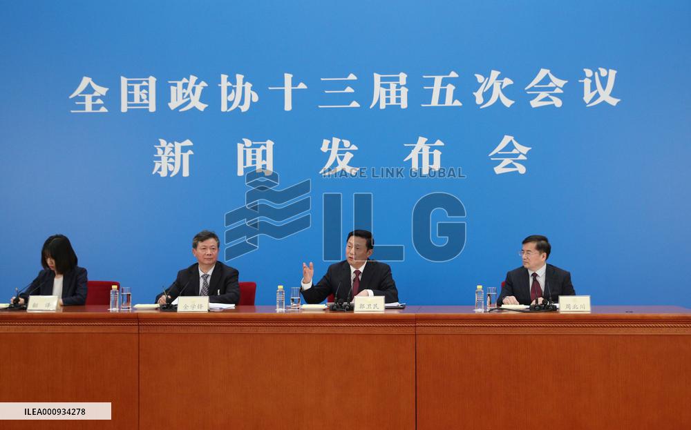 (TWO SESSIONS)CHINA-BEIJING-CPPCC-PRESS CONFERENCE (CN)